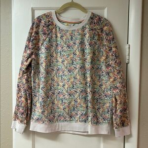 Boden Floral Sweatshirt
